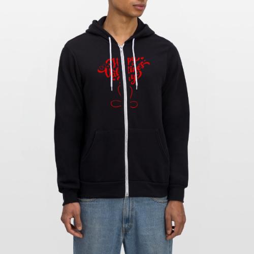 Valentine's Day Designs of Love and Infinity. - Unisex Full Zip Hoodie