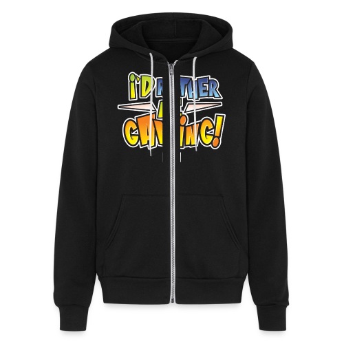 I'd Rather Be Gaming - Bella + Canvas Unisex Full Zip Hoodie