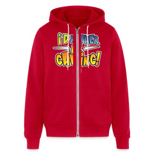 I'd Rather Be Gaming - Unisex Full Zip Hoodie