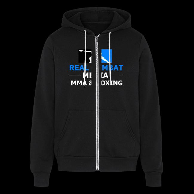 RCM MMA & BOXING Light Blue White Text
