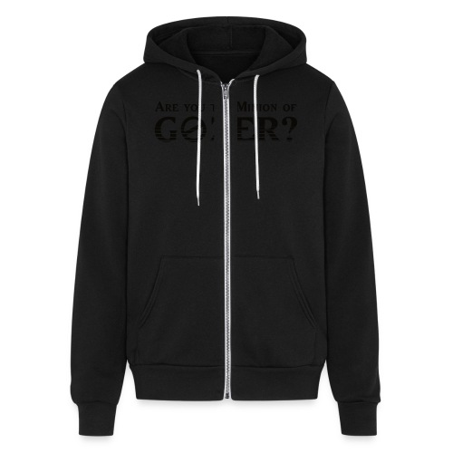 Are you the minion of Gozer? - Bella + Canvas Unisex Full Zip Hoodie