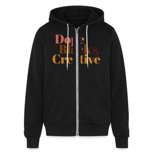 Culture Collection: Dope & Creative - Bella + Canvas Unisex Full Zip Hoodie