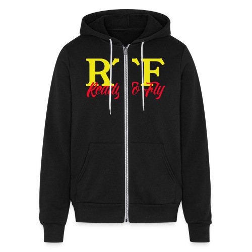 Ready to Fly - Bella + Canvas Unisex Full Zip Hoodie