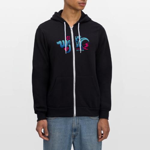 Wahine Kai LOGO international blue - Unisex Full Zip Hoodie