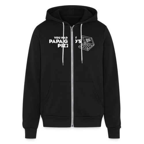 You Had Me at Papa Gino's - Bella + Canvas Unisex Full Zip Hoodie