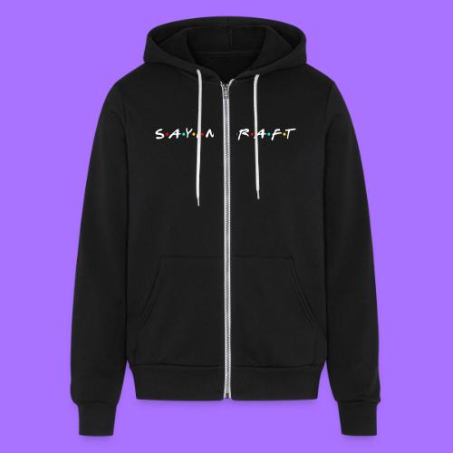 Sayincraft Logo (Friends Themed Design) - Unisex Full Zip Hoodie