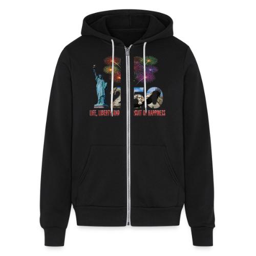 250 Years USA - Unisex Full Zip Hoodie