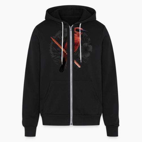 Micronesian Myzomel - Unisex Full Zip Hoodie