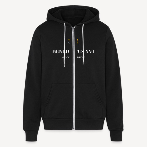 BENEDICTUS XVI - Bella + Canvas Unisex Full Zip Hoodie