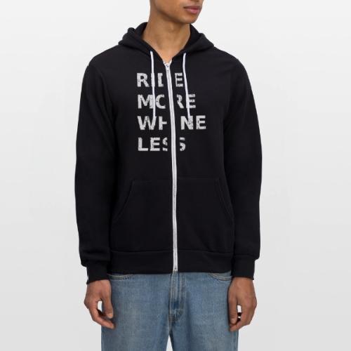 Ride More Whine Less - Unisex Full Zip Hoodie