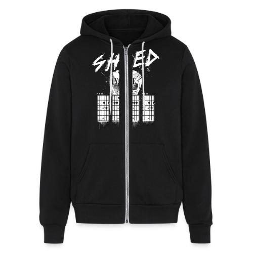 Shred 'til you're dead - Unisex Full Zip Hoodie
