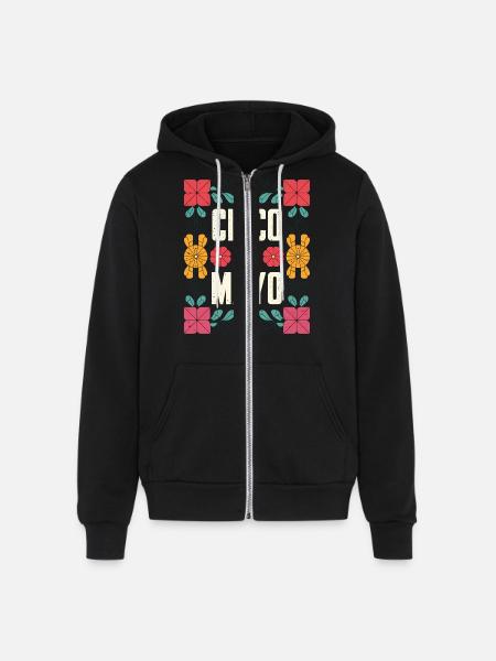 Cinco De Mayo Mexican - Unisex Full Zip Hoodie - black