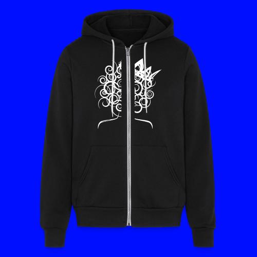 Curly Queen with Crown - Unisex Full Zip Hoodie