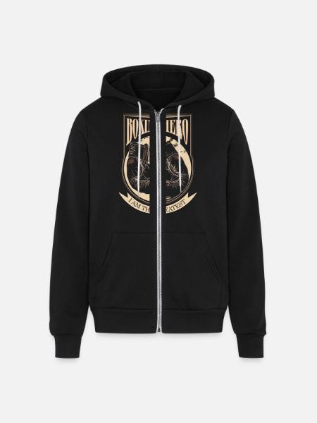 Boxing Hero - i am the greatest - Unisex Full Zip Hoodie - black