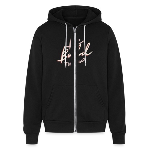 Be Bold This Year - Bella + Canvas Unisex Full Zip Hoodie
