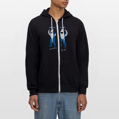 Dancing Sharks - Dance Like Nobody's Watching - Unisex Full Zip Hoodie