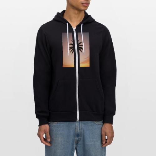 palm peace - Unisex Full Zip Hoodie