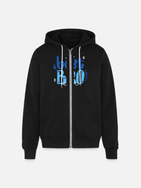 Best BRO - Unisex Full Zip Hoodie - black