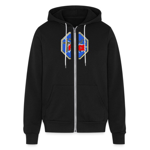 The Lord's Force - Bella + Canvas Unisex Full Zip Hoodie