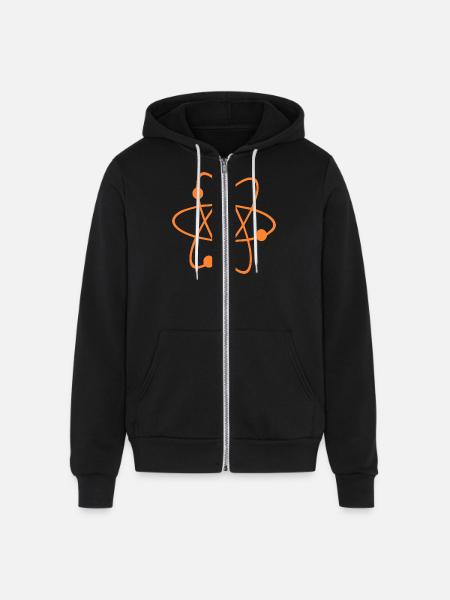 Jimmy Neutron - Unisex Full Zip Hoodie - black