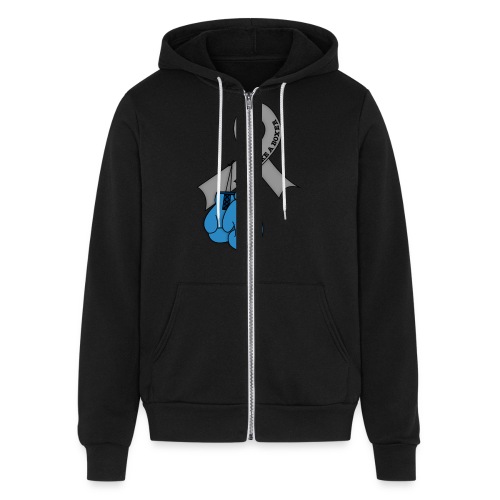 Fight Like A Boxer - Bella + Canvas Unisex Full Zip Hoodie