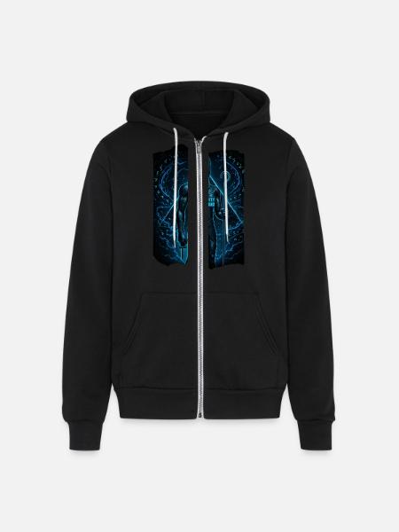 Osiris Code - Unisex Full Zip Hoodie - black