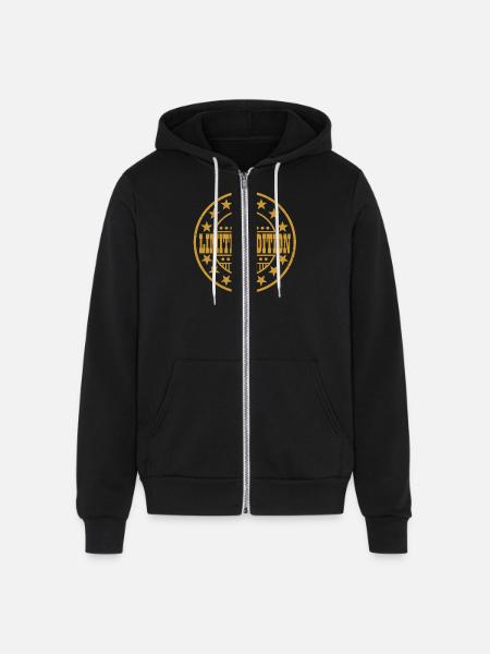 LIMITED EDITION103.png - Unisex Full Zip Hoodie - black