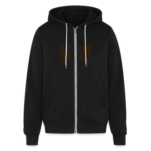 A Cup Of Confidence - Bella + Canvas Unisex Full Zip Hoodie