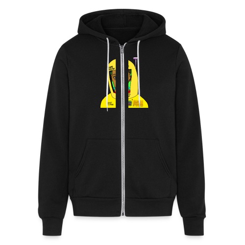 Nappy9folics Out of Space - Bella + Canvas Unisex Full Zip Hoodie