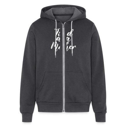 Tired as a Mother - Bella + Canvas Unisex Full Zip Hoodie