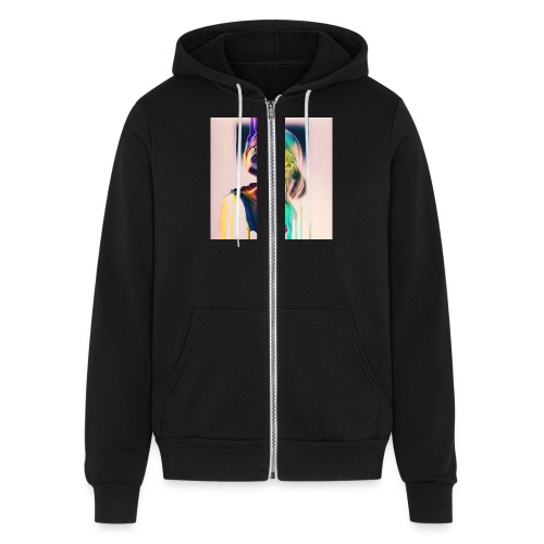 To Weep To Wake - Emotionally Fluid Collection - Bella + Canvas Unisex Full Zip Hoodie