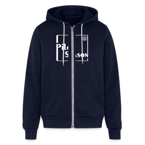Pilot Season - White - Unisex Full Zip Hoodie