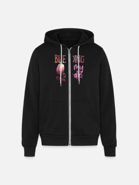 Blending is My Cardio - Unisex Full Zip Hoodie - black