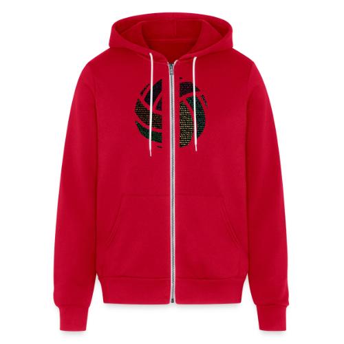 Colorful Volleyball - Unisex Full Zip Hoodie