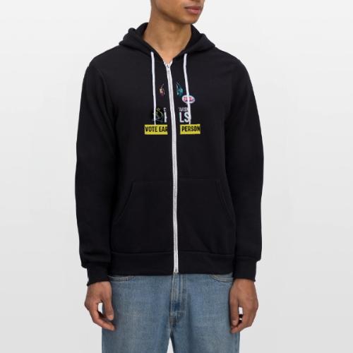 Collectivism Kills Transparent Design - Unisex Full Zip Hoodie