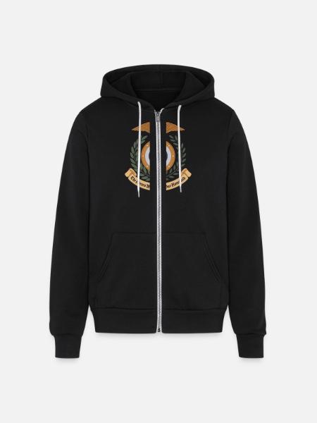 Legacy of Loyalty - Unisex Full Zip Hoodie - black