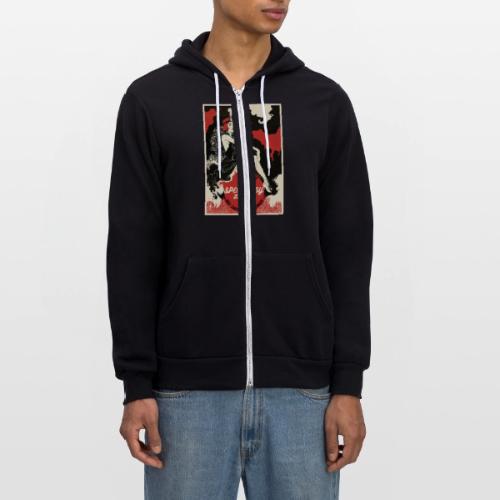 The Speak Easy Lounger - Unisex Full Zip Hoodie