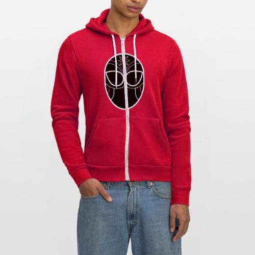 GI Lucha Logo Solid - Unisex Full Zip Hoodie