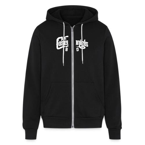 Casey Daniels Band Original Logo White - Unisex Full Zip Hoodie