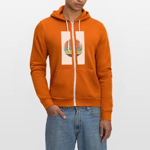 Optimist's Anthem: Better Days Ahead - Unisex Full Zip Hoodie