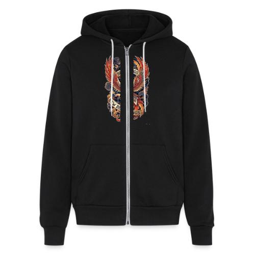 Phoenix New Year T-Shirt - Unisex Full Zip Hoodie