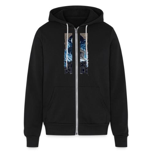 Winter Solstice Temple T-Shirt - Unisex Full Zip Hoodie