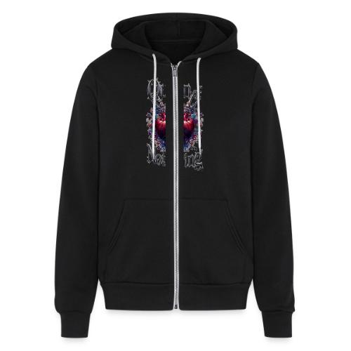 Queen of Not Caring T-Shirt - Unisex Full Zip Hoodie