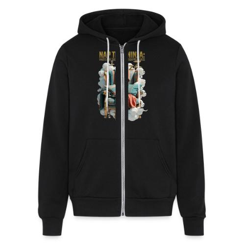 Nap Time Ninja T Shirt - Unisex Full Zip Hoodie