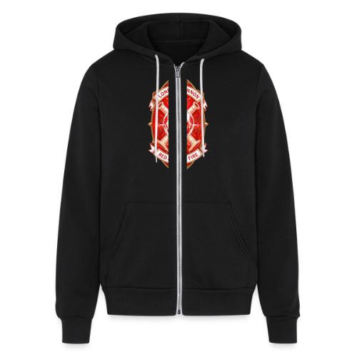 Red London Cannon T Shirt,Football City Pride Gift - Unisex Full Zip Hoodie