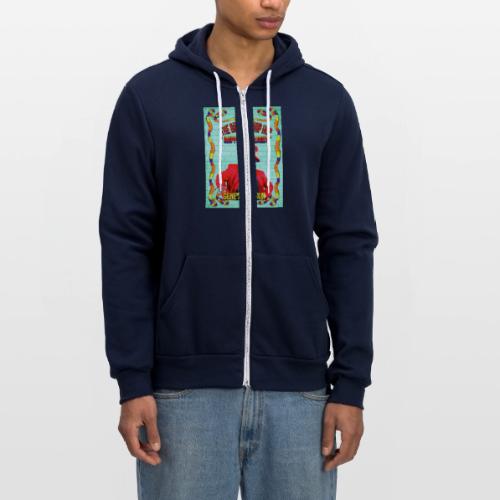 THE BIRTH OF HIP HOP RAPPER'S DELIGHT - Unisex Full Zip Hoodie