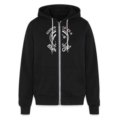 Everybody Loves A Black Girl - Version 1 Reverse - Unisex Full Zip Hoodie