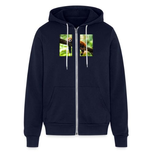 Fox napping meme - Unisex Full Zip Hoodie