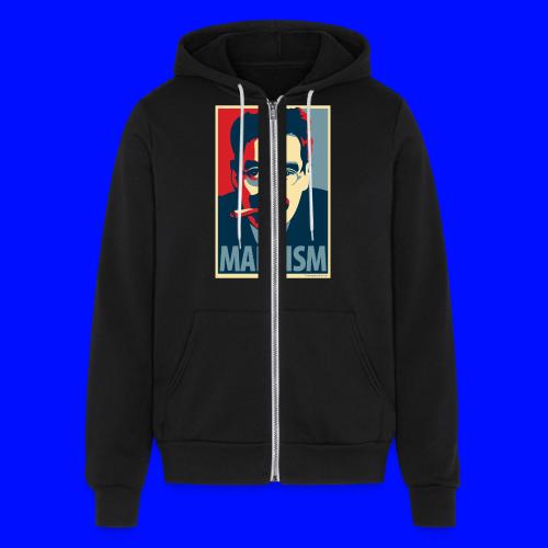 Marxism: Obama Poster Parody - Unisex Full Zip Hoodie