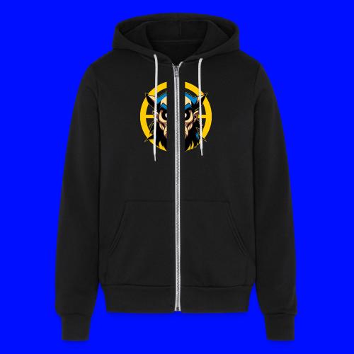 Bad Man With Horns - Unisex Full Zip Hoodie